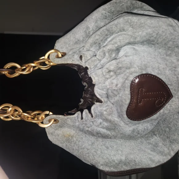 Vintage Juicy Couture Shoulder Bag with Chain Strap - Picture 2 of 16